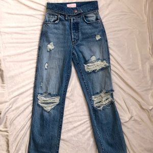 NEVER WORN REVICE DENIM B SIDE/ OG JEANS!!